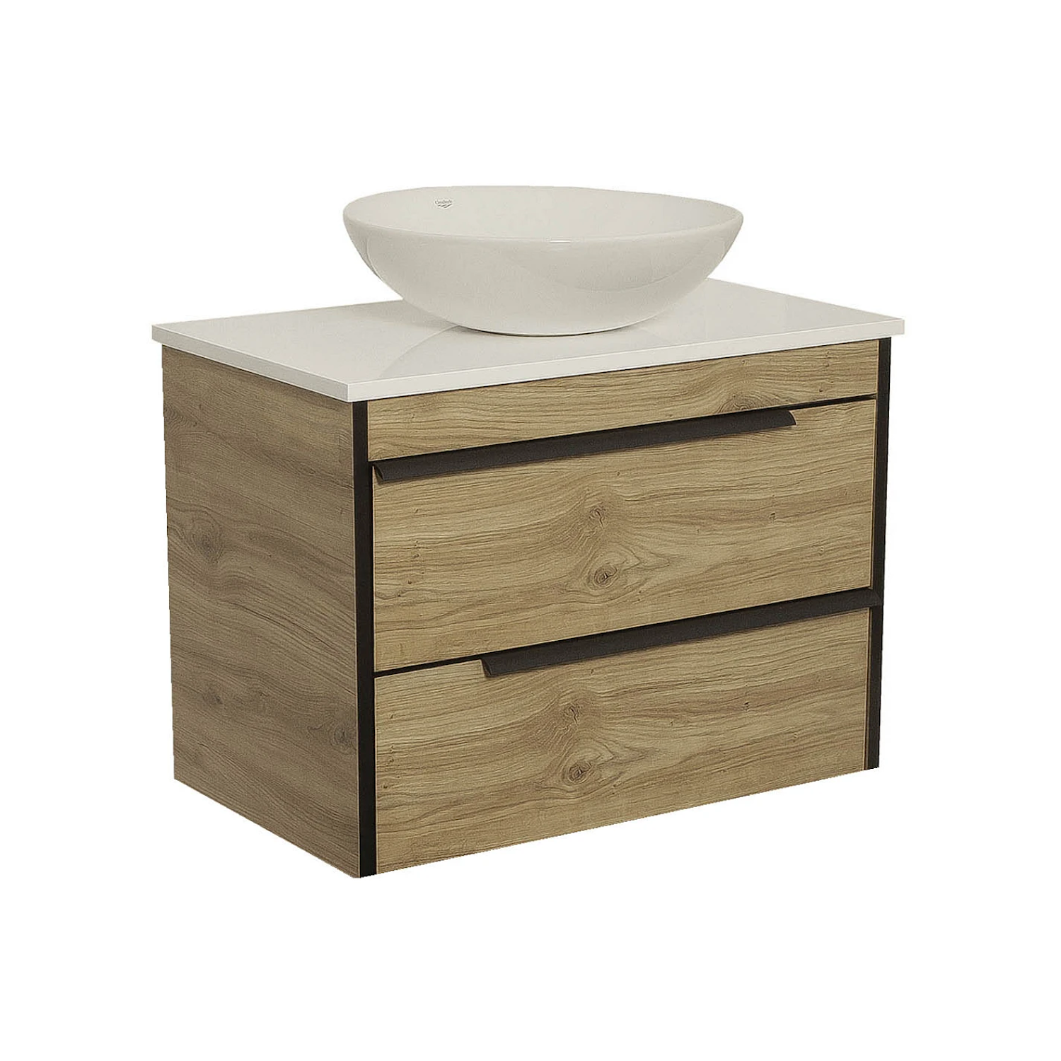 Тумба для ванной Aqua Rodos Лофт Нео 72x44 подвесная без умывальника Дерево (АР000051880)