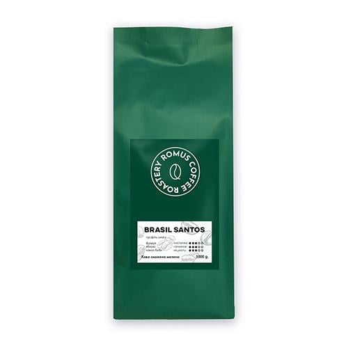 Кава мелена Romus Coffee Roastery Brasil Santos 1 кг (556842)