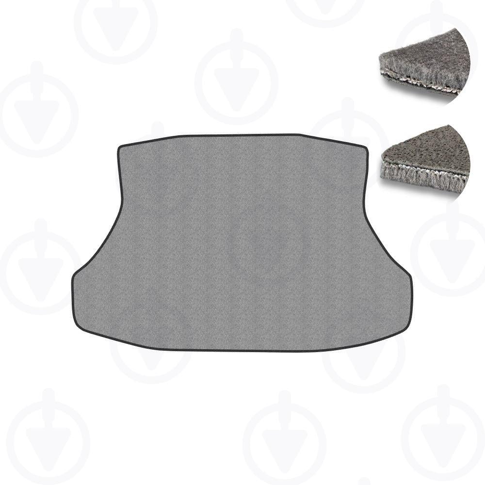 Коврик в багажник Star-Tex для Acura ILX 2015-2022 р. текстиль/Fortuna Серый/Черный (10002-64-82-84)