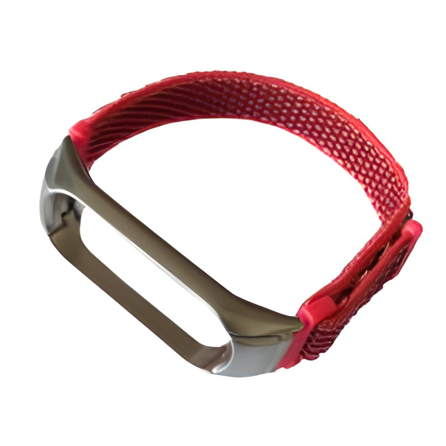 Ремешок для фитнес браслета Xiaomi Mi Band 3 4 Nylon Sport 3 Pink