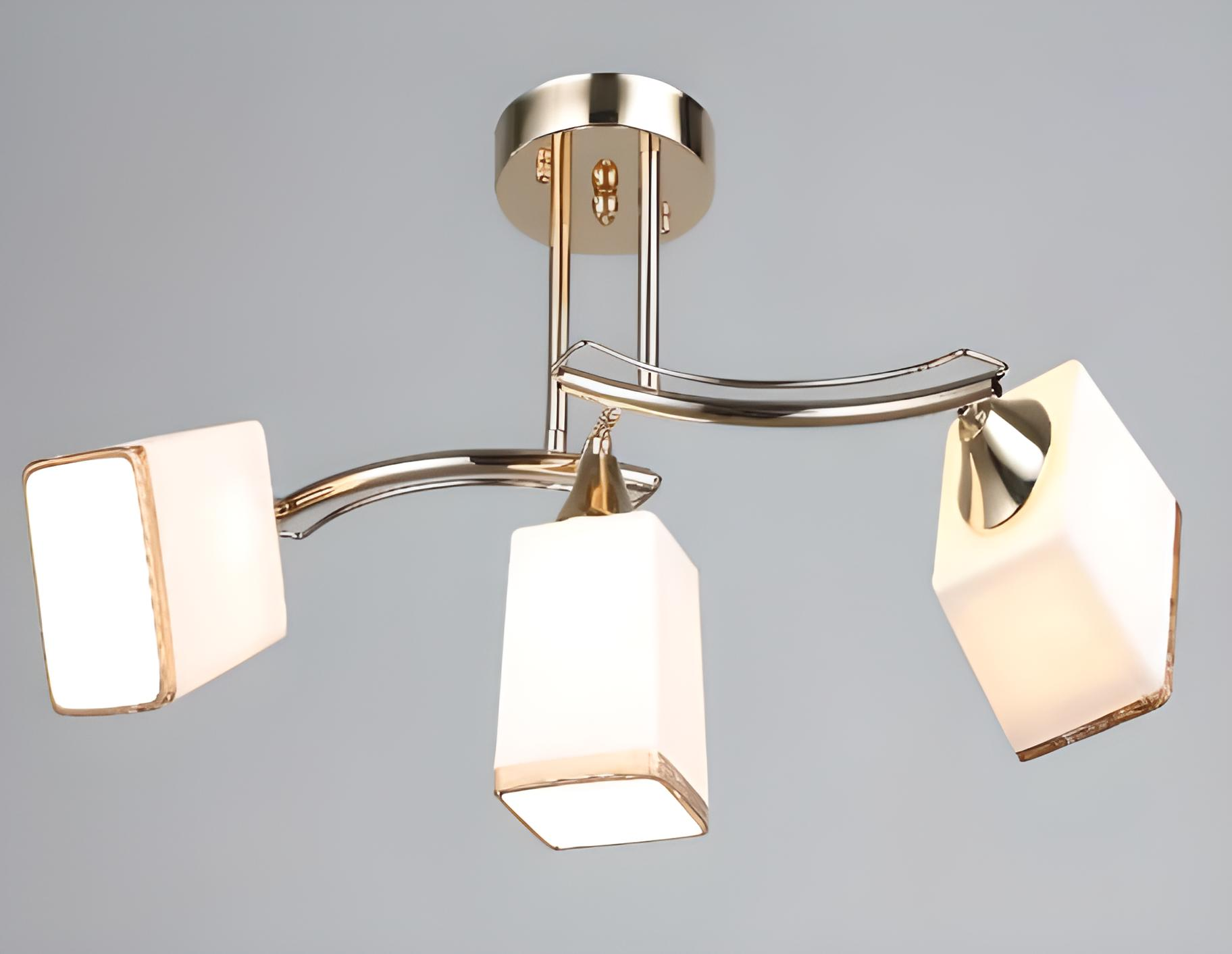 Потолочная люстра Sirius B A3054/3 FG на 3 плафона (000033761)