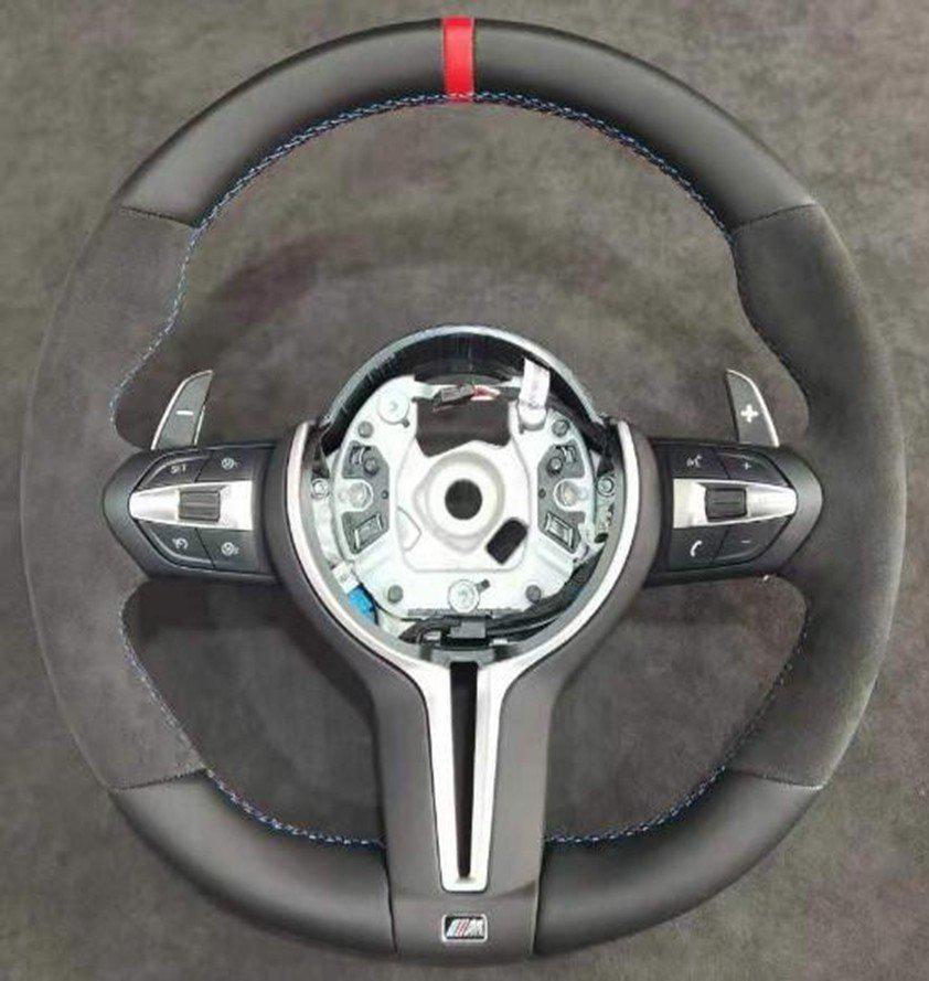Руль M-Style V-3 GBT для BMW 6 F12/F13/F06 2011-2015 гг. комбинированный Черный