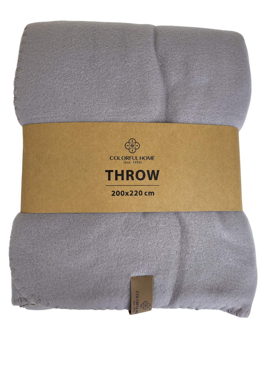 Плед флісовий 200x220 см Сірий (1738) - фото 1 Плед флісовий 200x220 см Сірий (1738) - фото 1