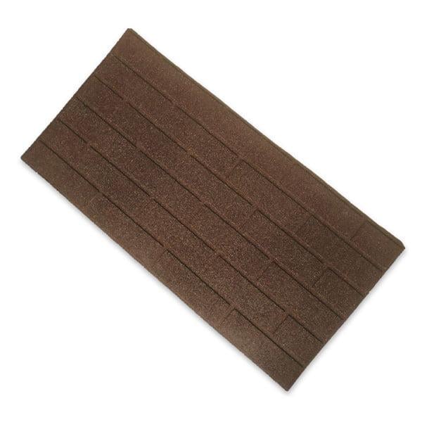 Фасад резиновый Кирпич 1000х500х10 мм Коричневый (2562227406) - фото 2