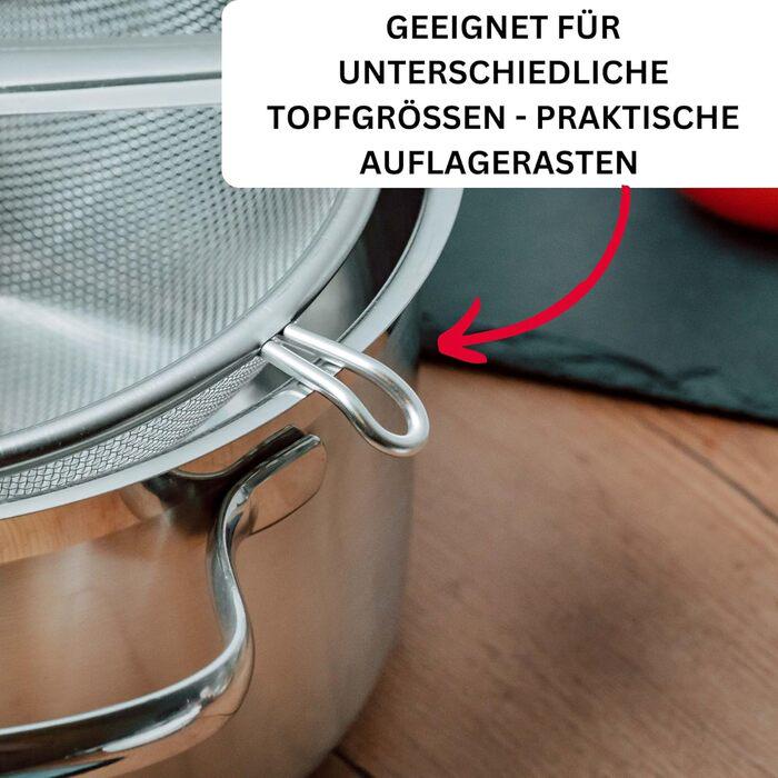 Набір для консервування Westmark сито-перетирач/воронка ABS/дерево/нержавіюча сталь Білий/Сріблястий (119722E6) - фото 5