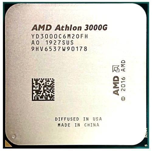 Процесор AMD Athlon 3000G Tray 2x3,5 ГГц (YD3000C6M2OFH)