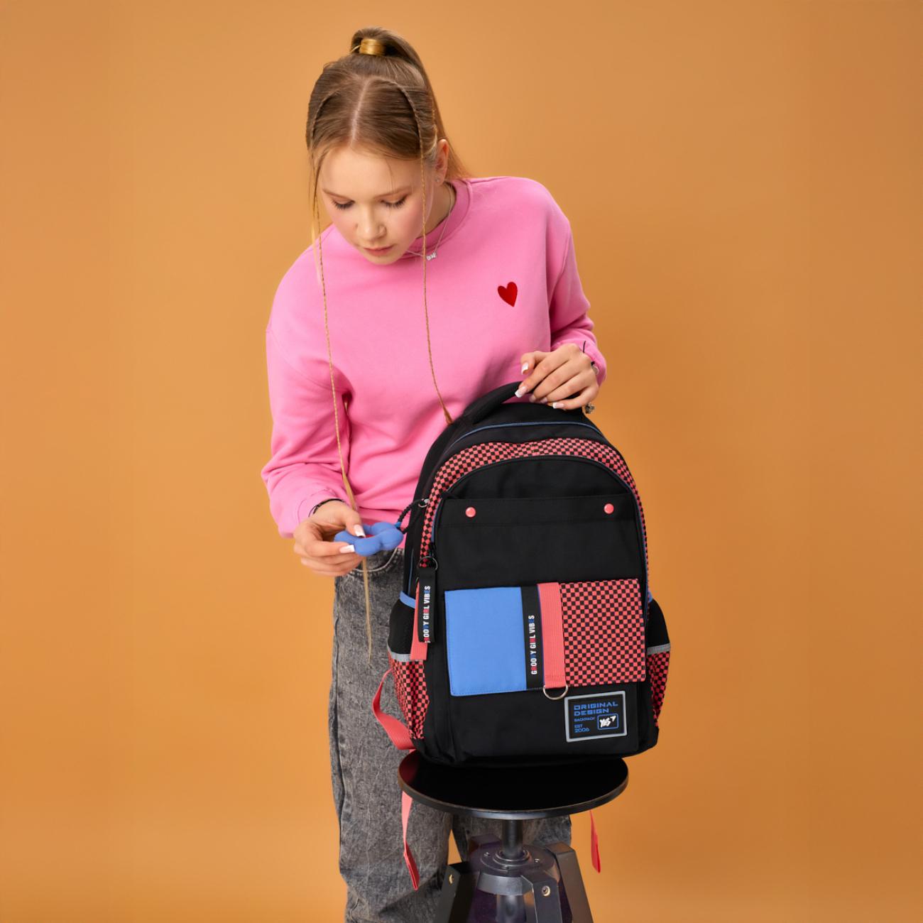 Шкільний рюкзак YES Groovy Girl TS-48 з ортопедичною спинкою (559922) - фото 8 Шкільний рюкзак YES Groovy Girl TS-48 з ортопедичною спинкою (559922) - фото 8