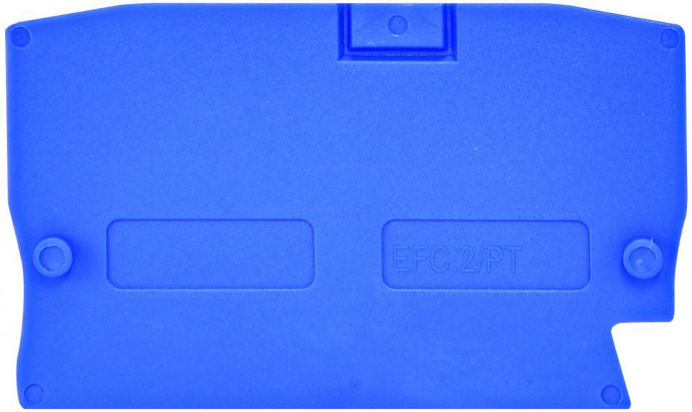 Пластина бічна для набірних клем ETI ESH-EFC.2/PTB ESH-EFC.2B Cиній (3903260)