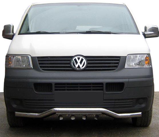 Нижняя губа волна-гриль ST007-1 CAN для Volkswagen T5 Multivan 2003-2010 гг. нержавеющая сталь Хром