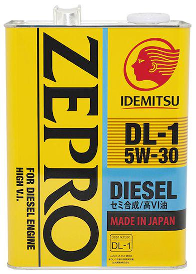 Моторное масло Idemitsu Zepro Diesel DL-1 5W-30 4 л