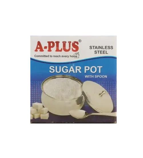 Сахарница из нержавеющей стали с ложкой - фото 4 Сахарница из нержавеющей стали с ложкой - фото 4