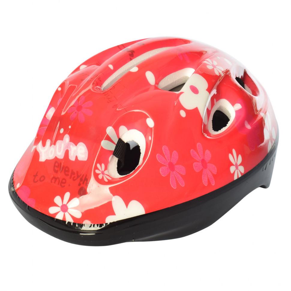Детский шлем MS 1955 для катания на велосипеде Красный