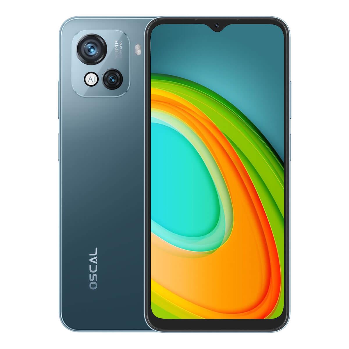 Смартфон Blackview Oscal C80 8/128Gb Blue (E00315) - фото 2