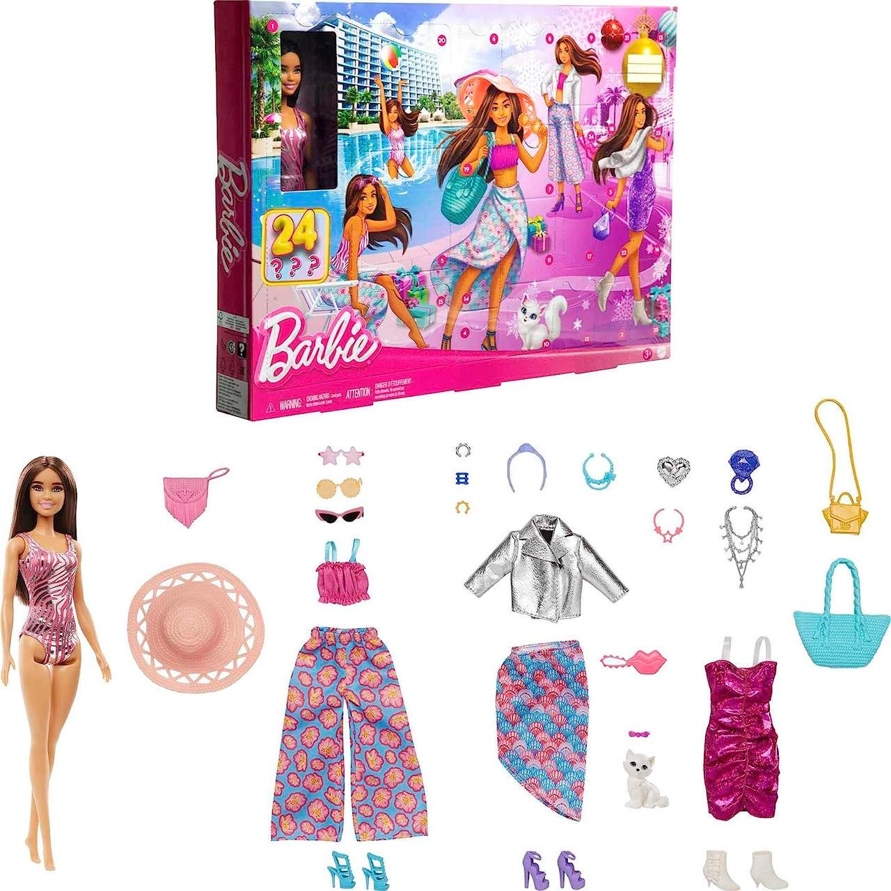 Адвент-календарь Barbie Doll and Fashion Advent Calendar HKB09 (18175873)