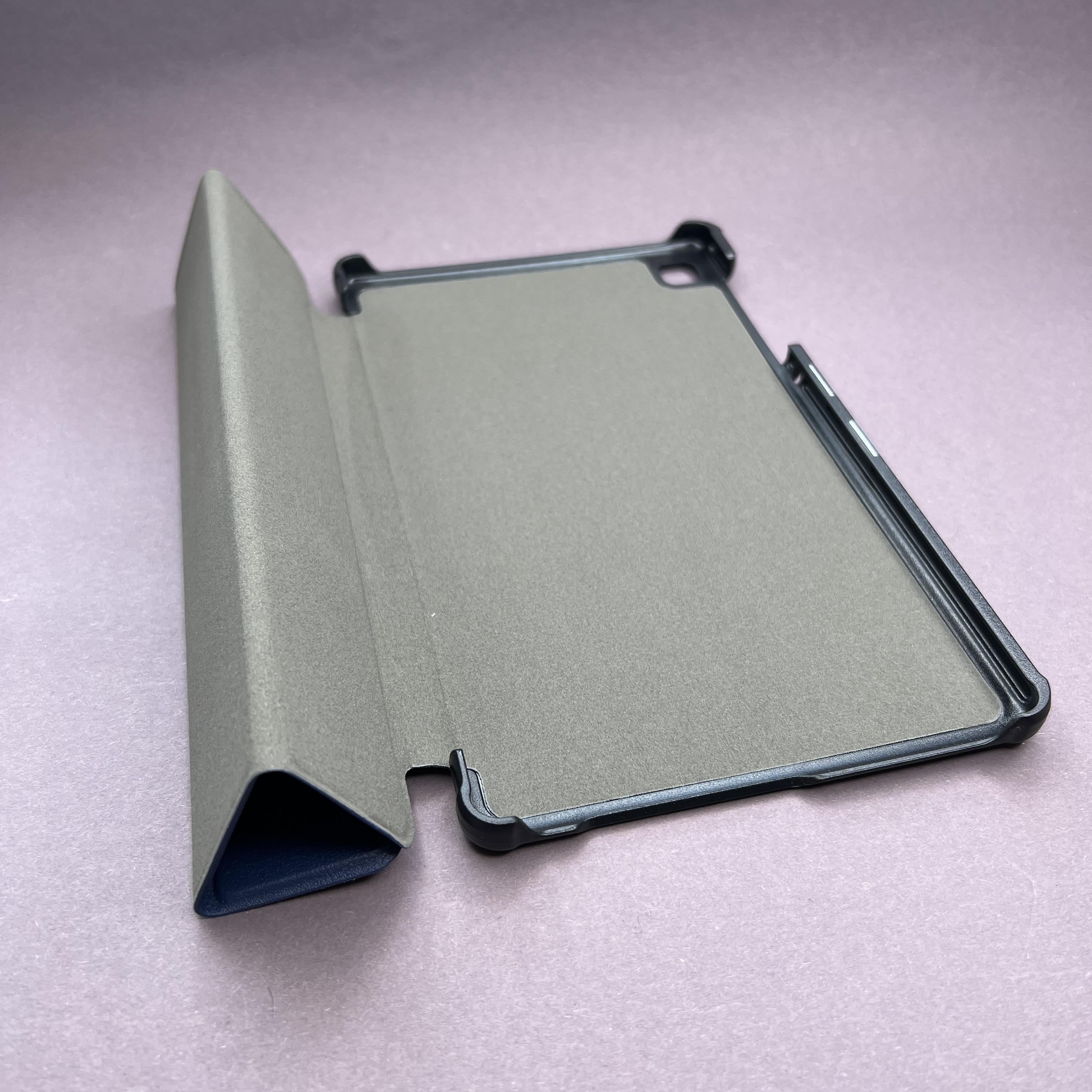 Чохол-книжка Smart Case для Samsung Tab A7 Lite T220/T225 шкіряний протиударний з мікрофіброю Темно-синій (488408) - фото 4