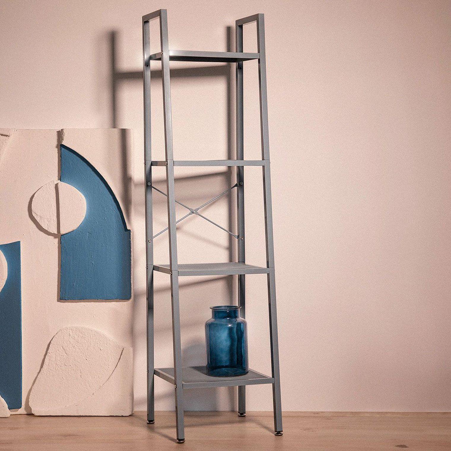 Стелаж Homla MALMI 3 Сірий (214836) - фото 5 Стелаж Homla MALMI 3 Сірий (214836) - фото 5