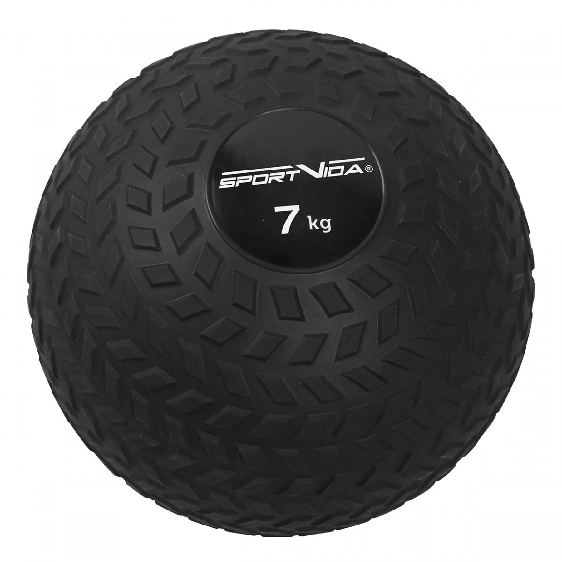 Слембол для кросфіту SportVida Slam Ball 7 кг Black (20824)