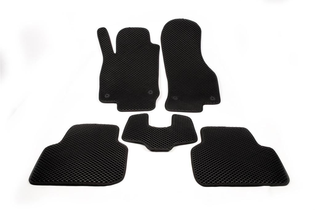 Коврики автомобільні DDU EVA для Skoda Octavia IV A8 2020 Чорний (82626)