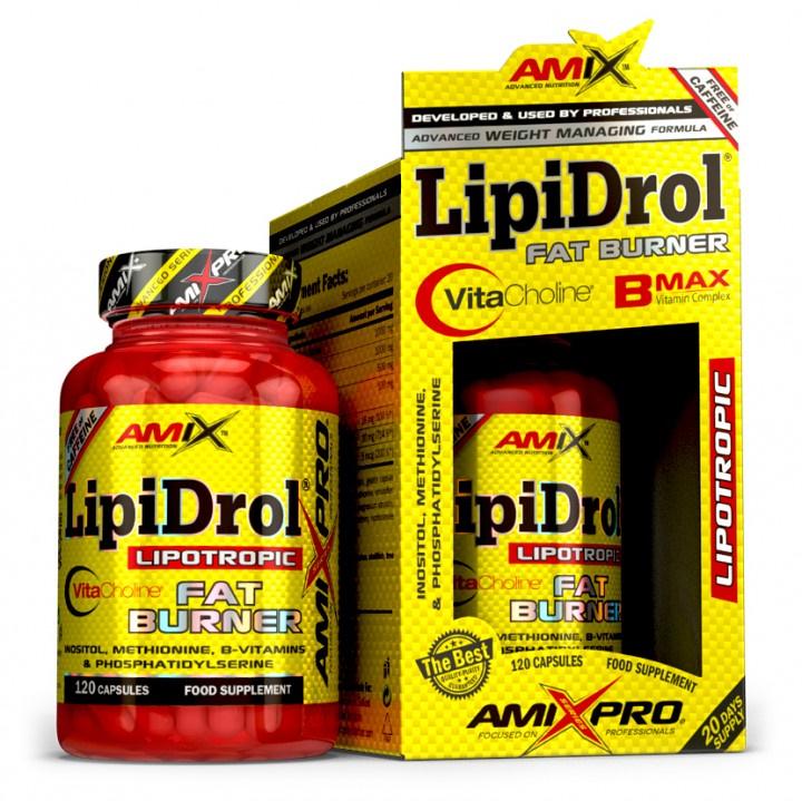 Жиросжигатель комплексный Amix Nutrition Pro Lipidrol Fat Burner Plus 120 капс.
