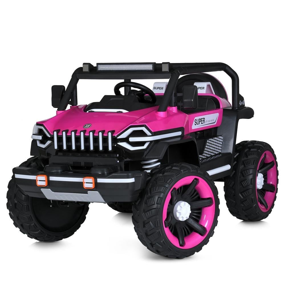 Детский электромобиль Bambi джип M 5824EBLRS 24V Розовый