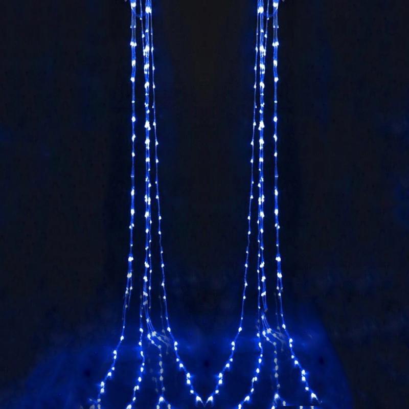 Гірлянда-водоспад Matrix Curtain-Lights Itrains 360B-3 3х2 м Синій (НФ-00005696)
