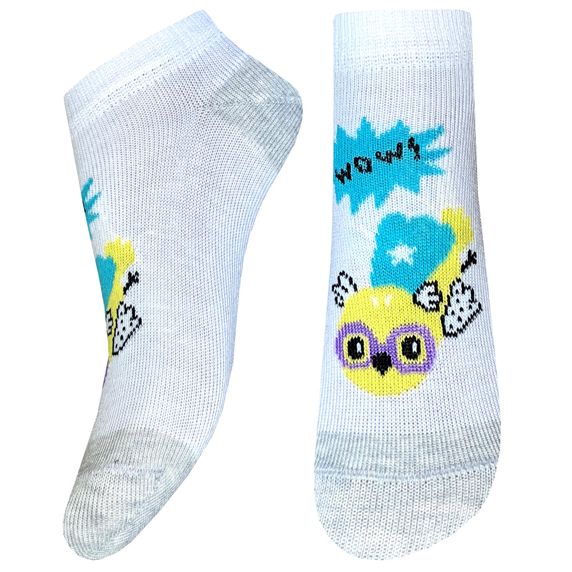 Носки детские укороченные демисезонные Легка хода 9343 р. 14-16 Белый (69565)