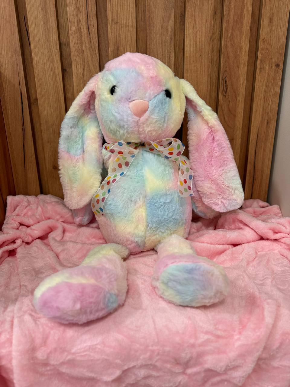 Плед-игрушка Кролик 3в1 подушка 120х150 см Розовый (П4К-zayas-001-02)