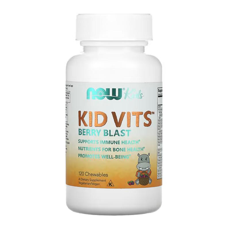 Комплекс витаминов и минералов для детей NOW Kid Vits 120 желеек Ягодный (06421-01) Комплекс витаминов и минералов для детей NOW Kid Vits 120 желеек Ягодный (06421-01)
