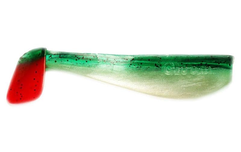 Силиконовый виброхвост Fox Gloom №073 10 см Green/Perlamutr (260312)