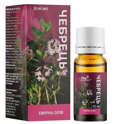 Эфирное масло Фитопродукт Чабрец тонизирует нервную систему 10 мл (4820159302161)