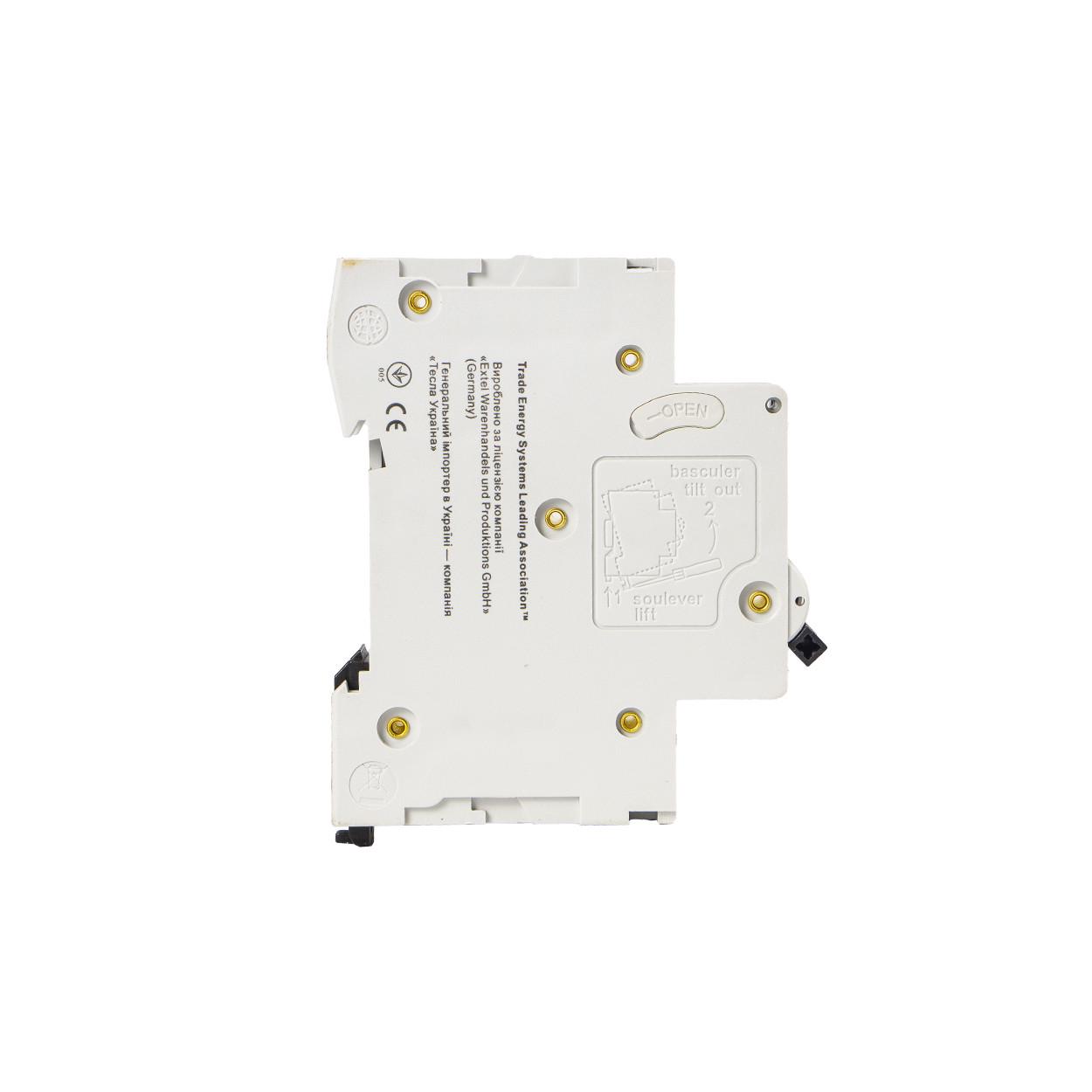 Модульный автоматический выключатель TESLA NTB1 63 10KA 1P (79) - фото 4