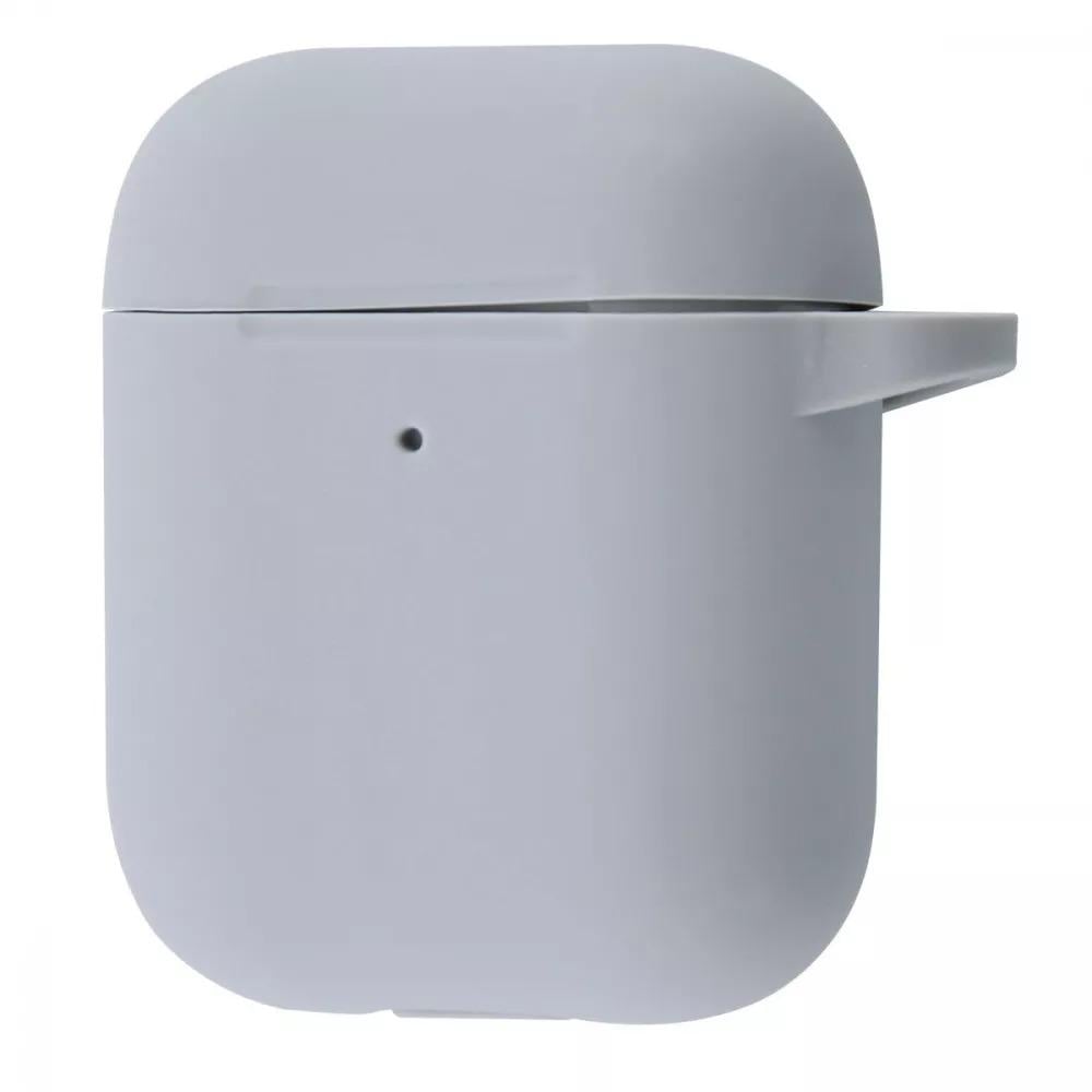 Чехол для наушников PRC Silicone Case New for AirPods 1/2 Grey (14070515)