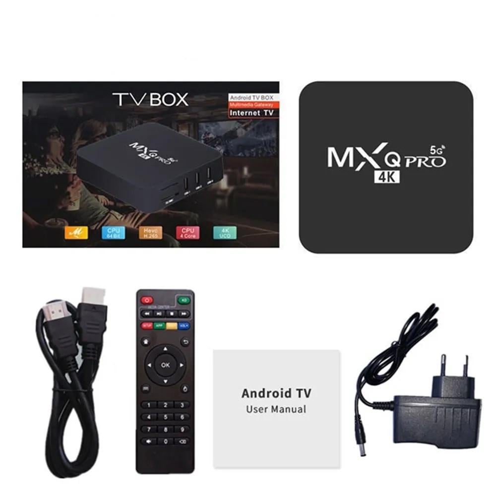 ТБ-приставка Android Smart TV Box RIAS MXQPro 4K 5G Android 13 2/16 Gb Black (3_03845) - фото 5