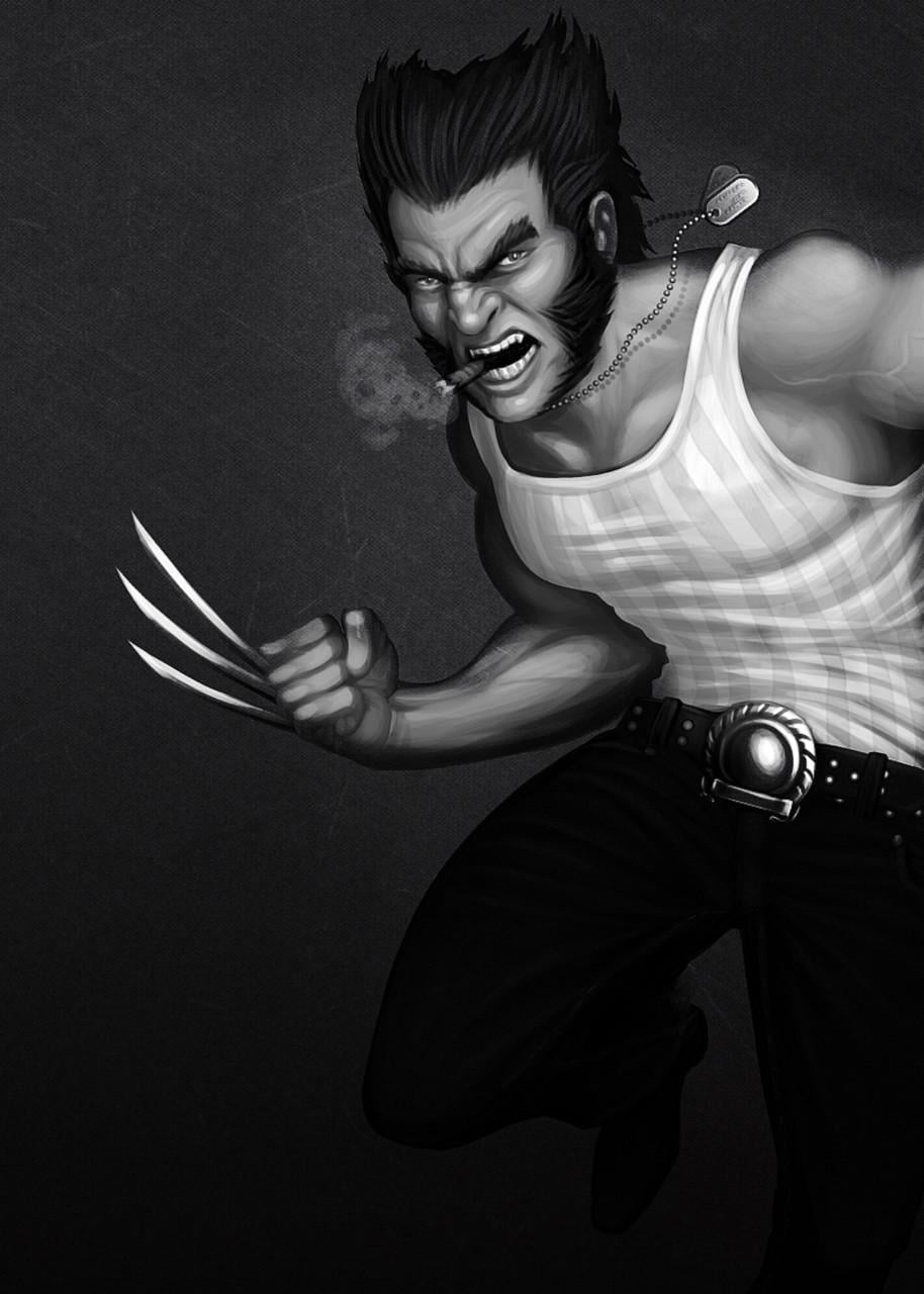 Картина GeekLand Wolverine Росомаха графика