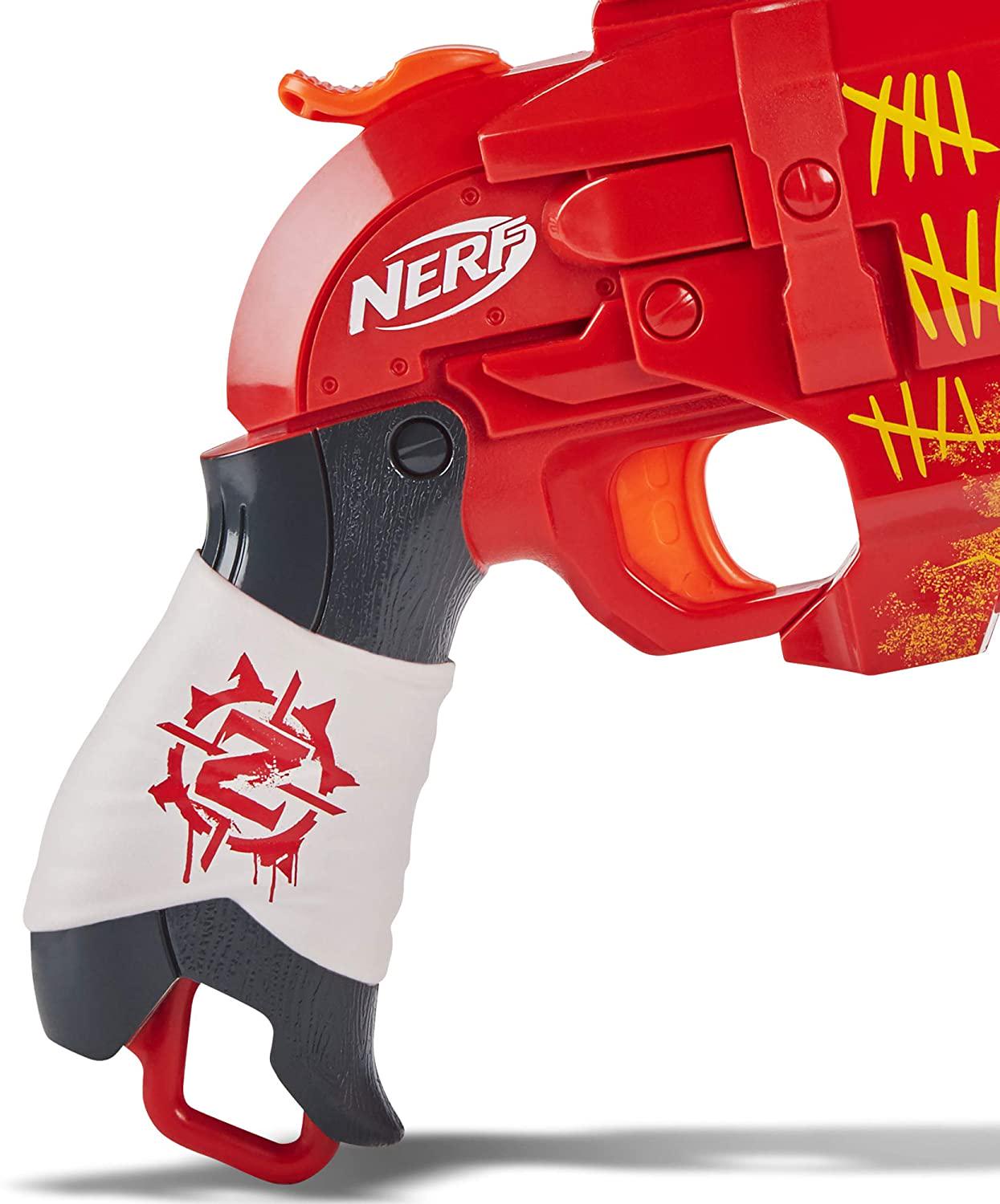 Бластер Nerf Zombie Strike Hammershot Червоний (E6338) - фото 6