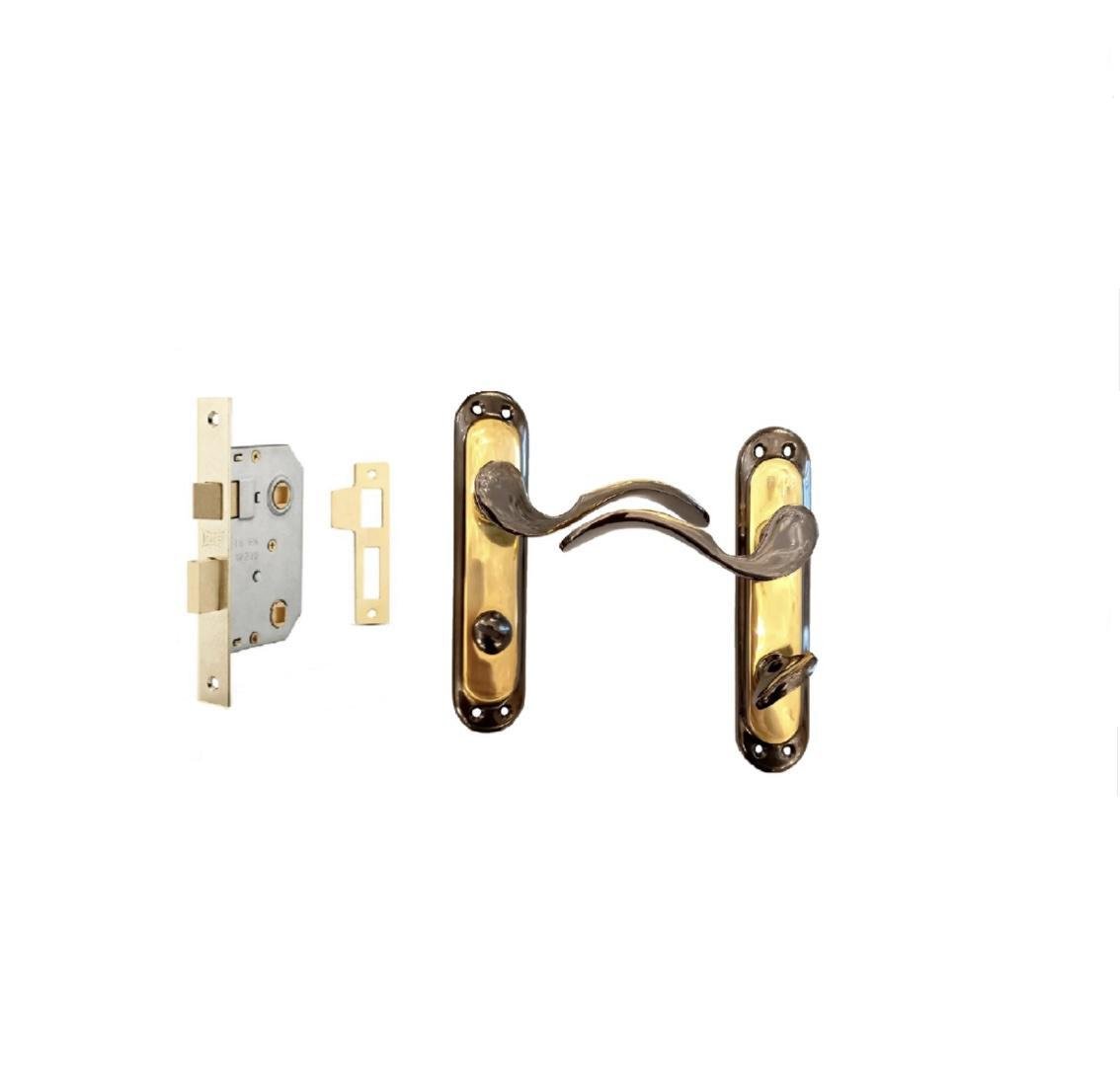 Замок межкомнатный KALE 251 с ручками Ozen WC Замок межкомнатный KALE 251 с ручками Ozen WC