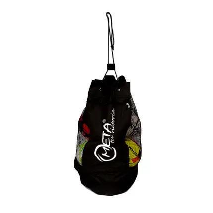 Сумка-мешок для мячей Meta Soccer Ball Bag 10-12 мячей Черный (1912150210)