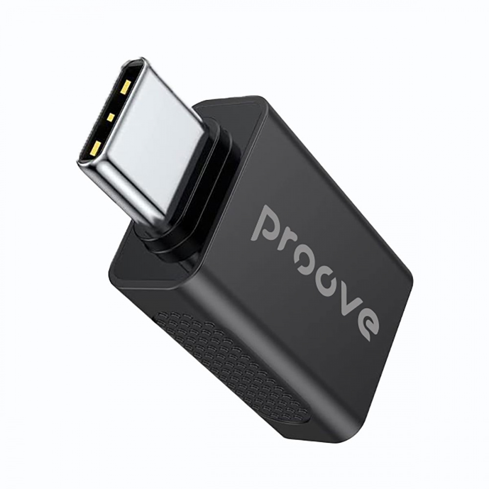 Перехідник OTG Proove Extension USB to Type-C Black (HBEX00101001)