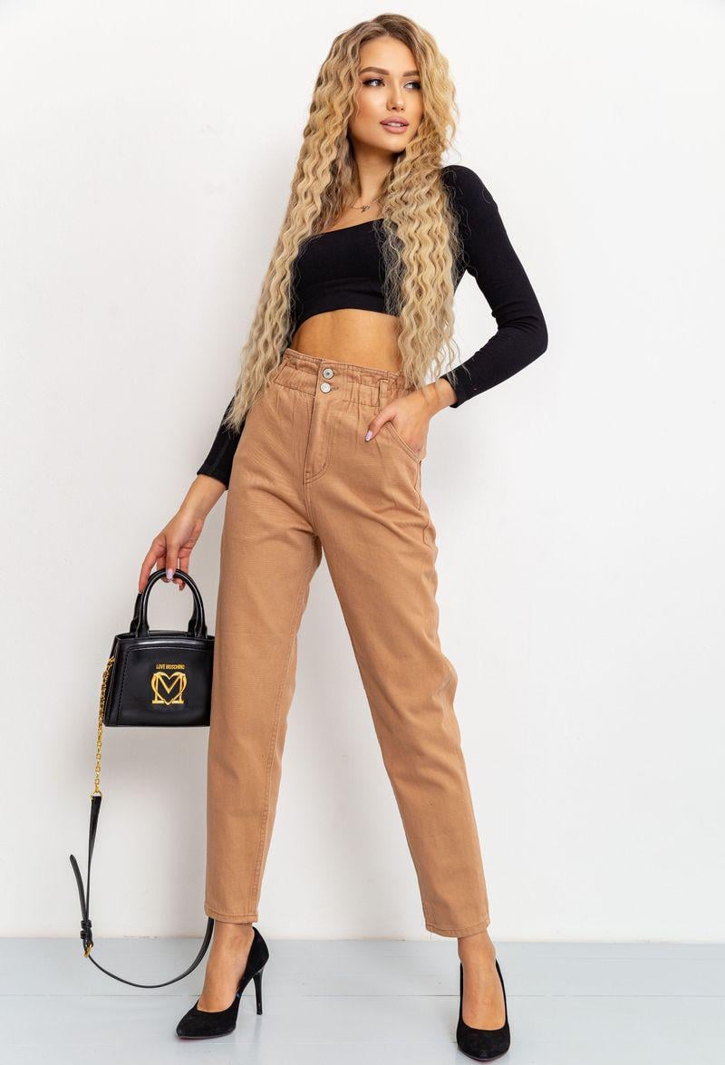 Джинсы женские Ager 164R2088 р. 28 Бежевый (64df67929471820cfc786571)