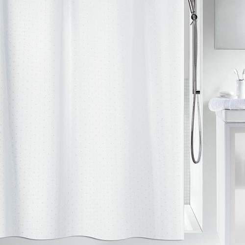 Шторка для ванной комнаты Spirella Polyester Ricco 180х200 см Белый (10.43814)