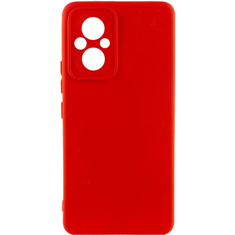 Противоударный Чехол Silicone Cover Lakshmi Full Camera (A) для Xiaomi Poco M5 Красный / Red