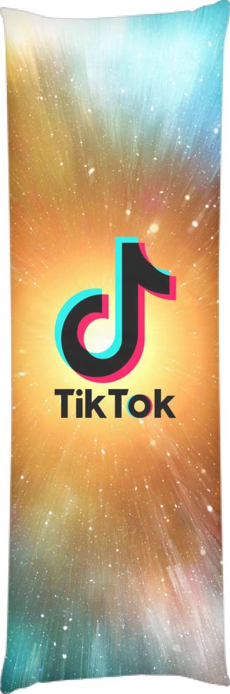 Подушка дакимакура Tik Tok 50x150 см (13534035)