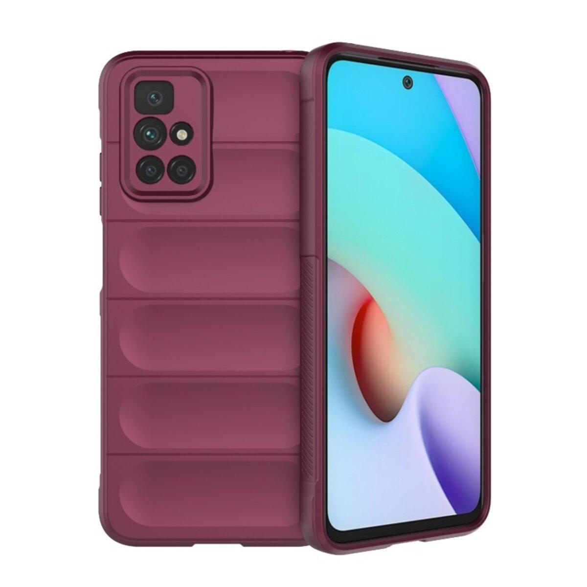 Противоударный чехол для Xiaomi Redmi 10 4G Cosmic Magic Shield / Plum