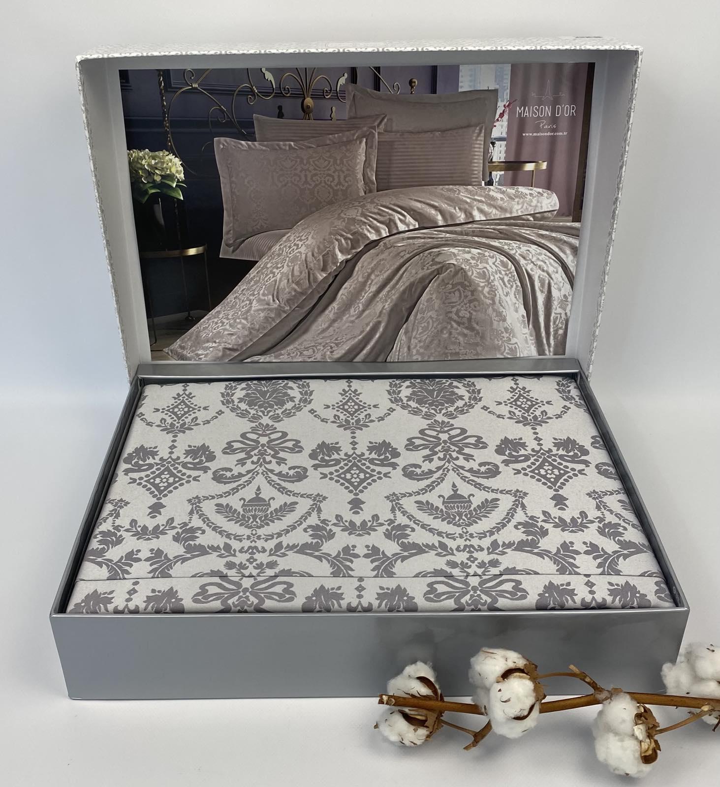 Постільна білизна Maison D'or Alette бамбук 200х220 см Grey (CN18931)