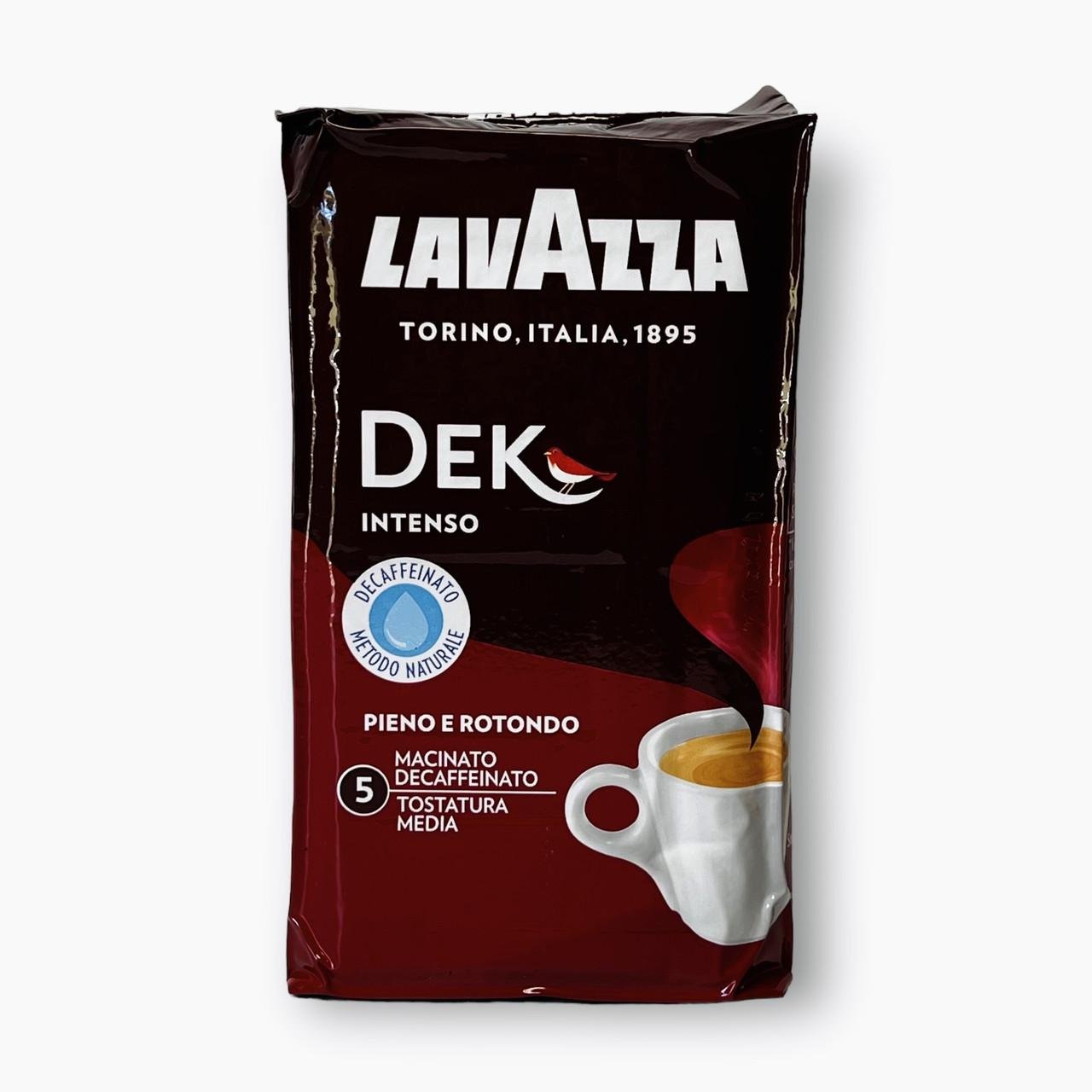 Кофе молотый Lavazza deca intenso без кофеина крепкий 250 г (1891304717)