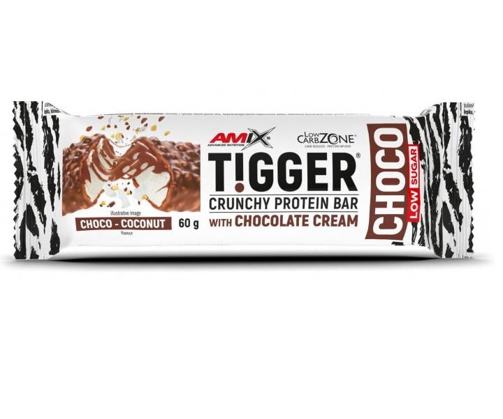 Протеиновый батончик Amix Nutrition TiggerZero Choco Protein Bar 60 г Chocolate Coconut