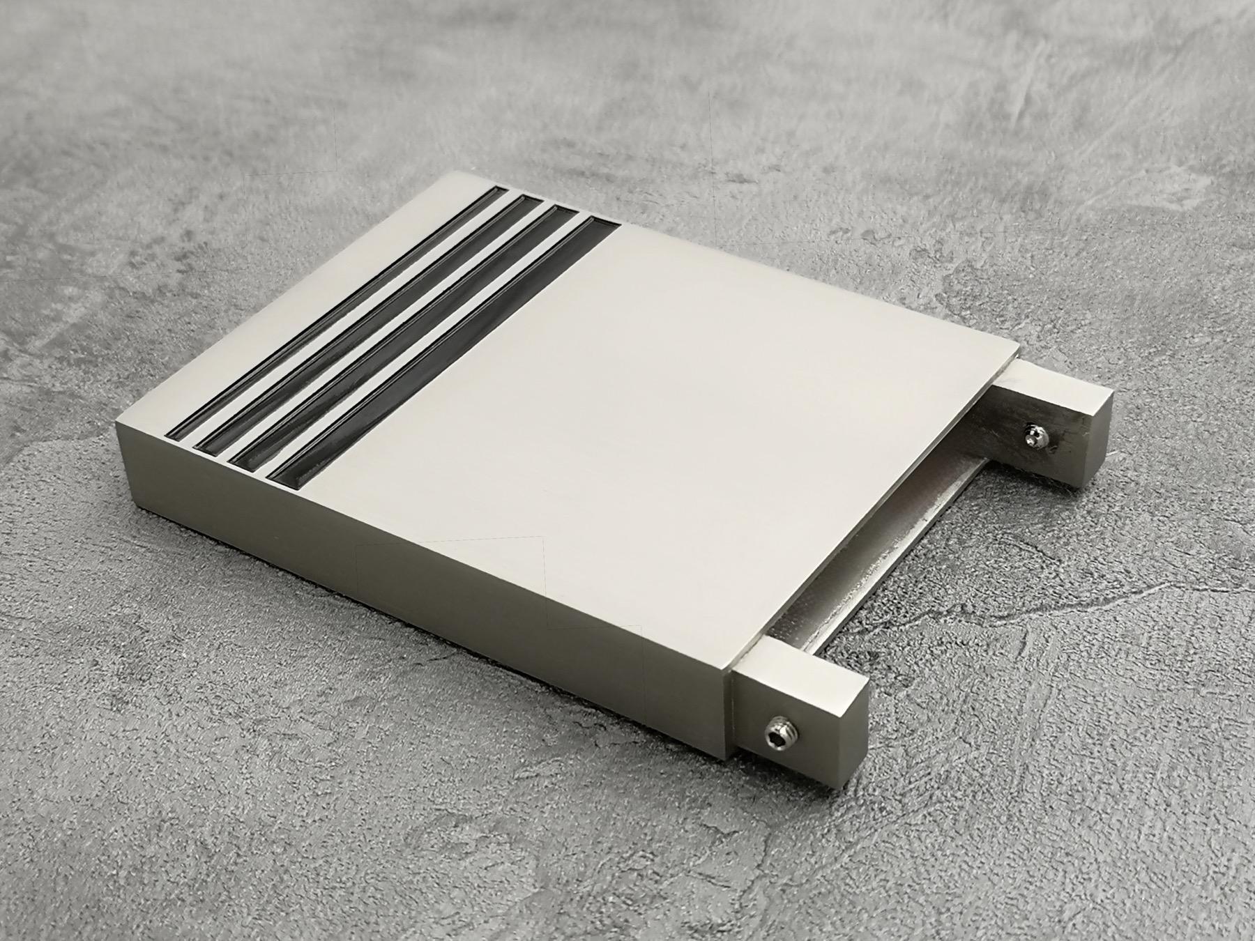 Наконечник MARCIN DECOR Топлайн MODERN сталь матовая - фото 1