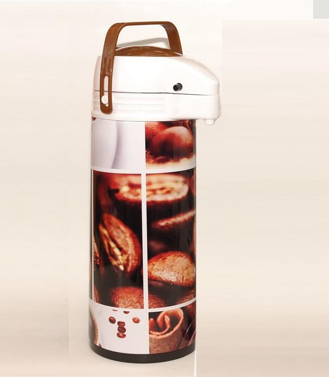 Термос UKC T58 с крышкой нержавеющая сталь 1900 мл