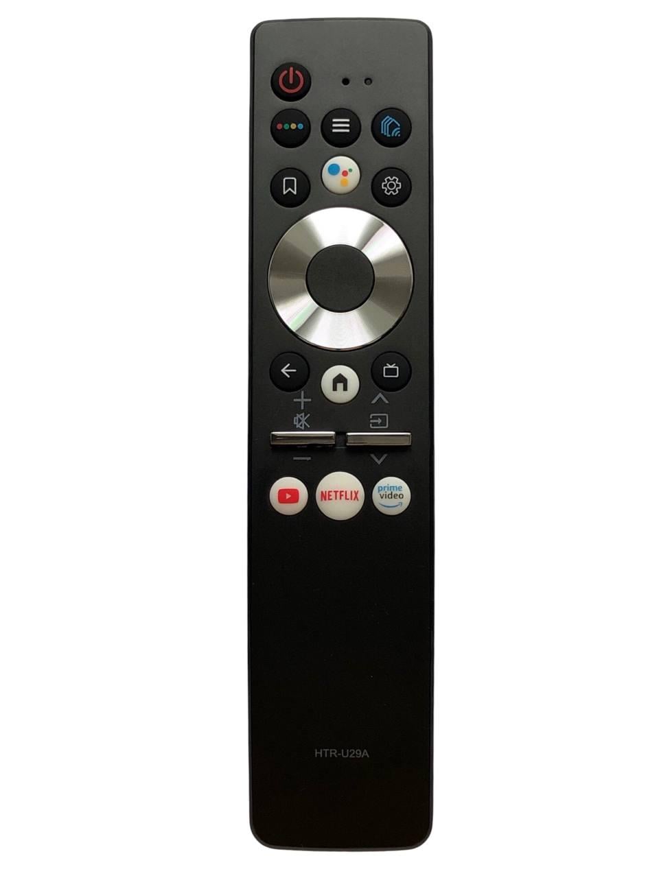 Пульт для телевизора Haier HTR-U29A HE-V5 с голосовым управлением Bluetooth для Smart TV/Android TV