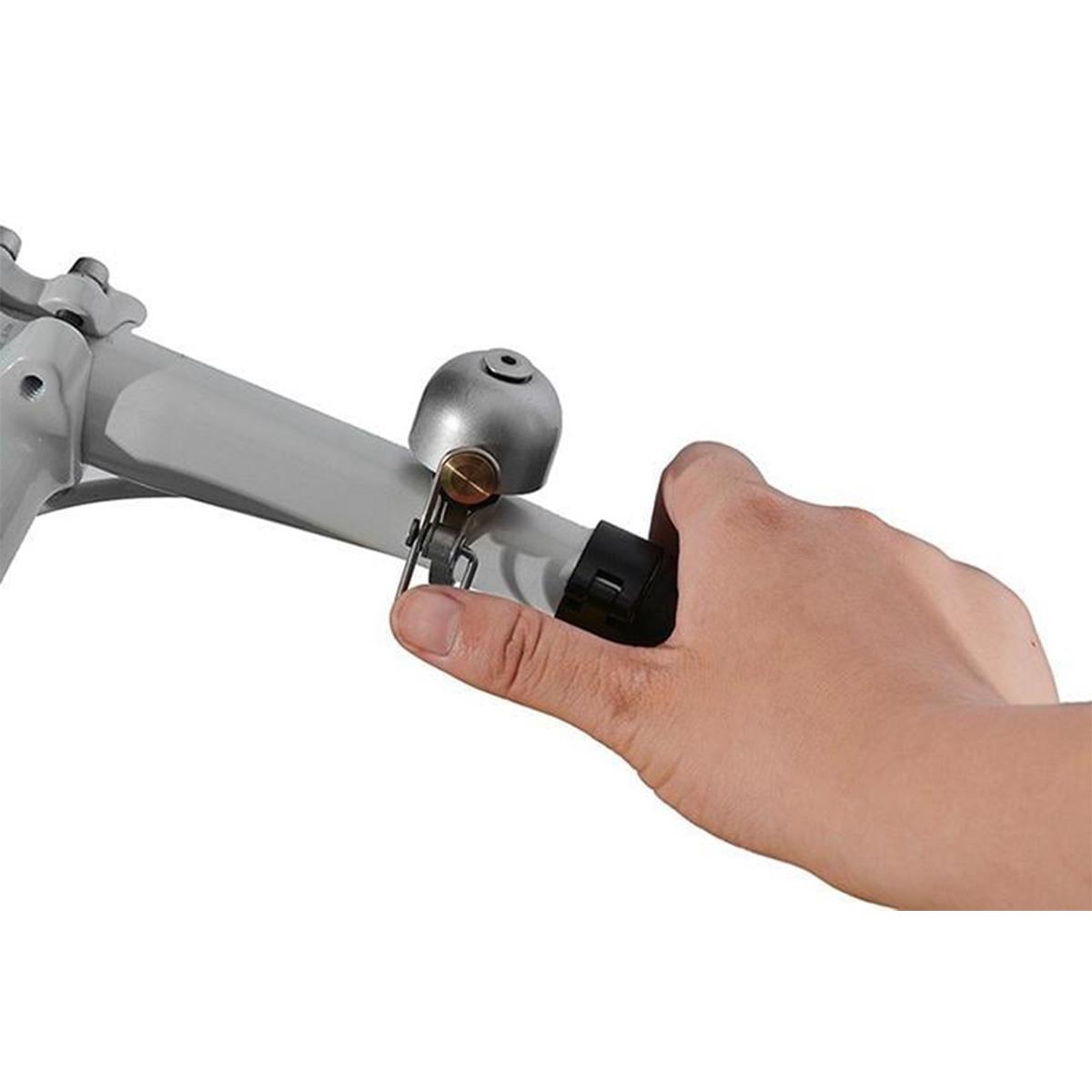 Звонок велосипедный ROCKBROS RB-15-1B глянцевый Серый (RB-15-1-BLS-2879) - фото 3 Звонок велосипедный ROCKBROS RB-15-1B глянцевый Серый (RB-15-1-BLS-2879) - фото 3